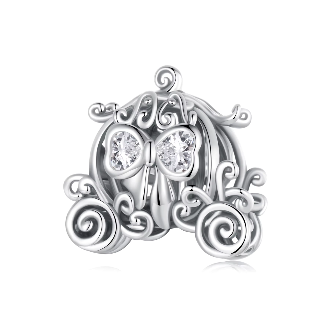 Charm de plata Carruaje de calabaza