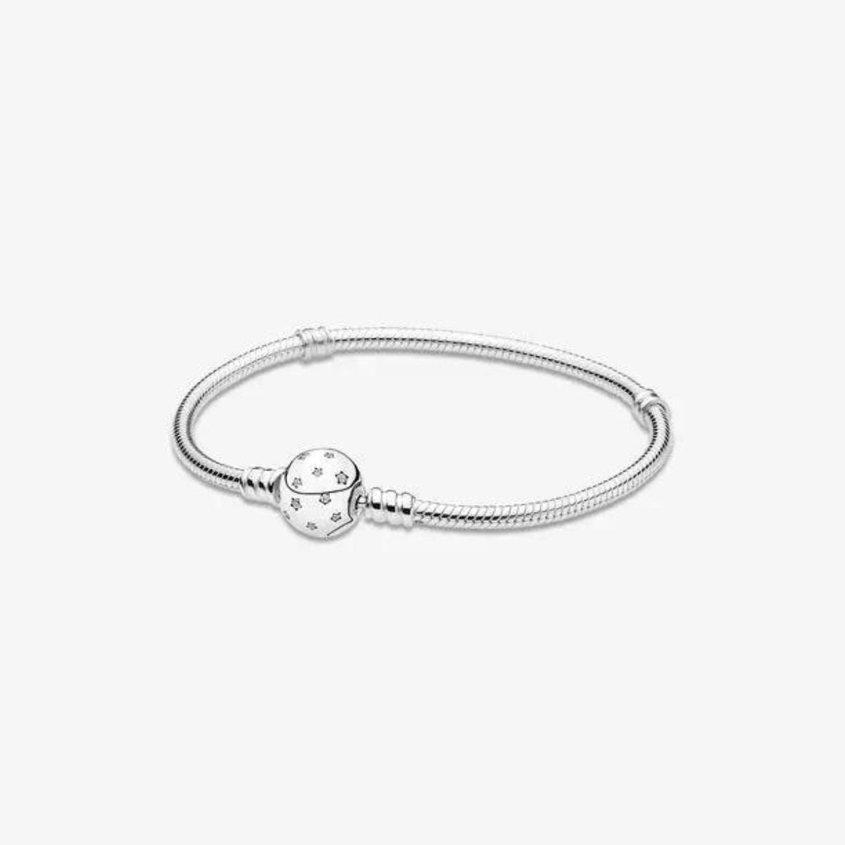 Pulsera en Plata con cierre redondo Cielo estrellado