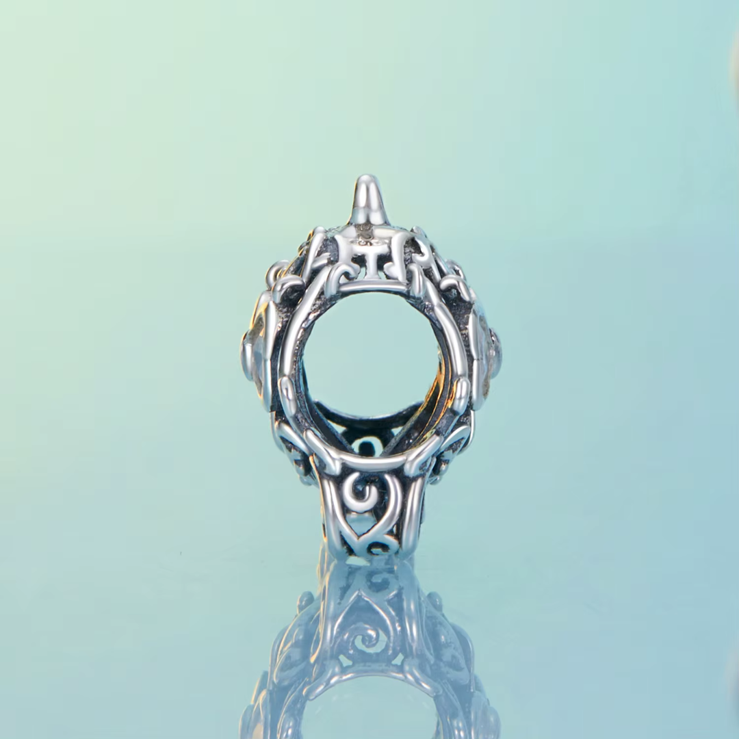 Charm de plata Carruaje de calabaza