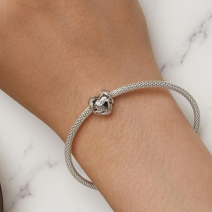 Charm Mariposas en forma de corazón