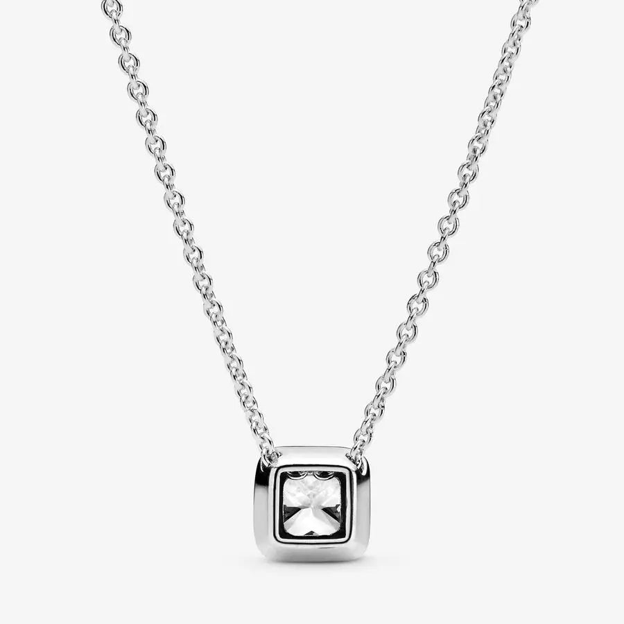 Collar Halo cuadrado brillante