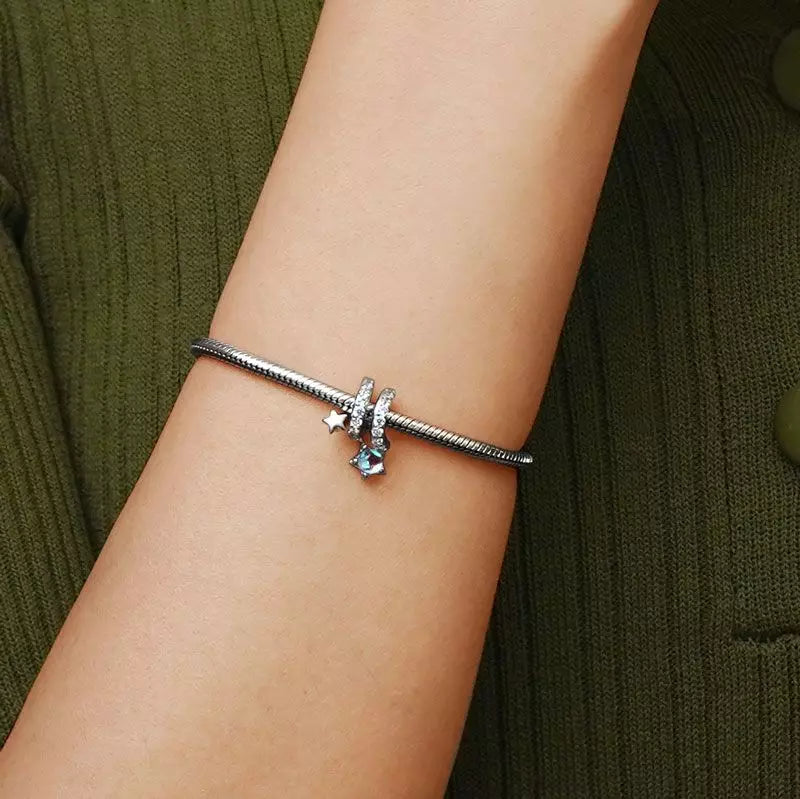 Charm Estrella Meteoro Piedra Lunar
