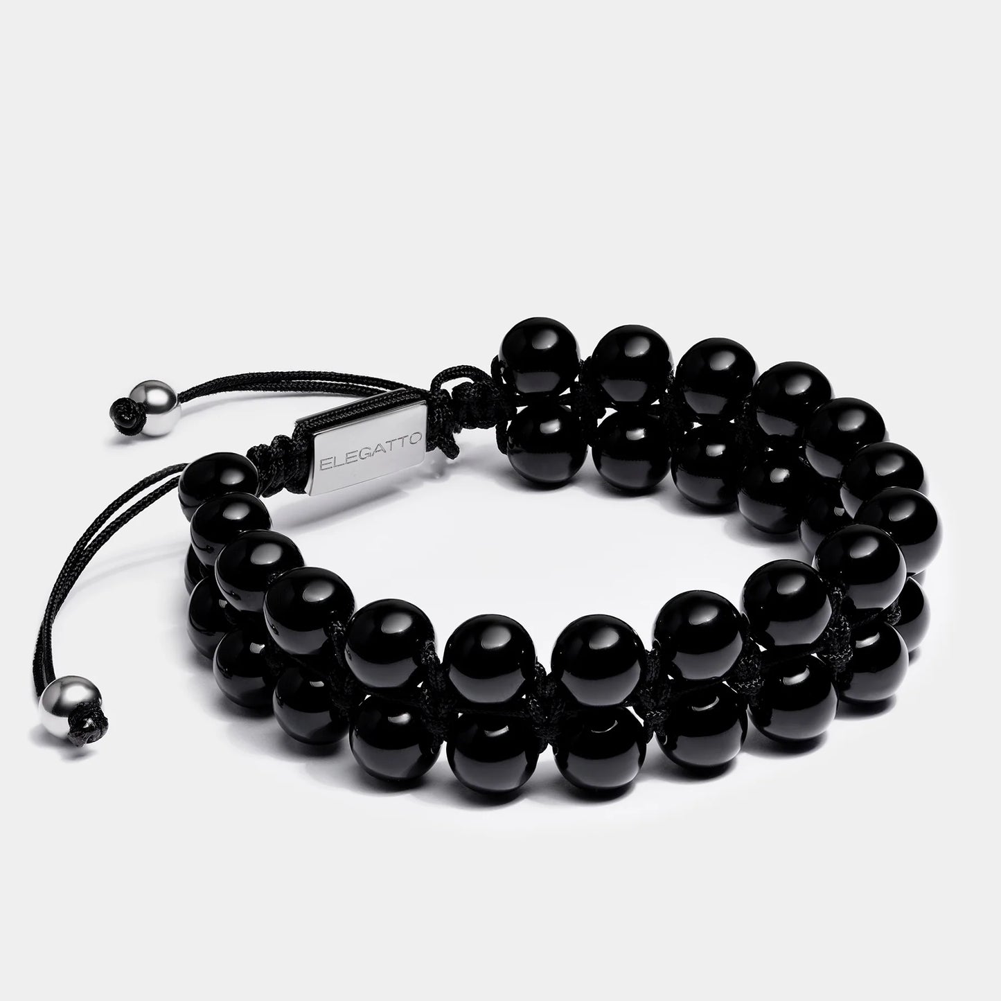Pulsera Elegatto Gen Black con Agata negra