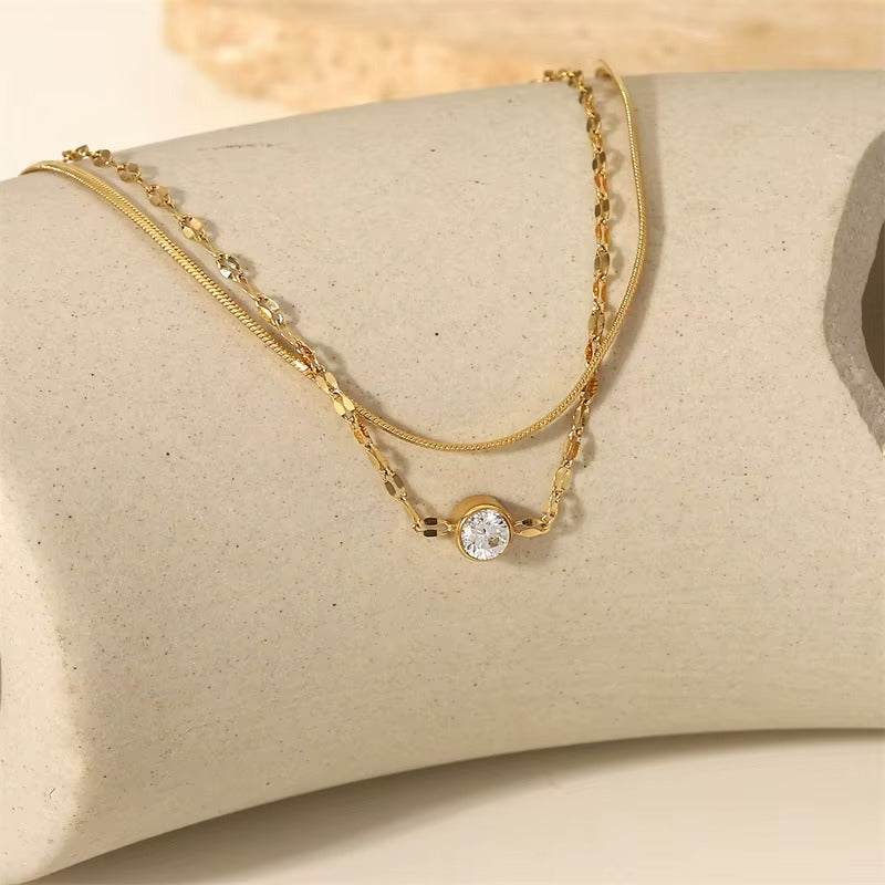 Pulsera Serpiente con Cristal