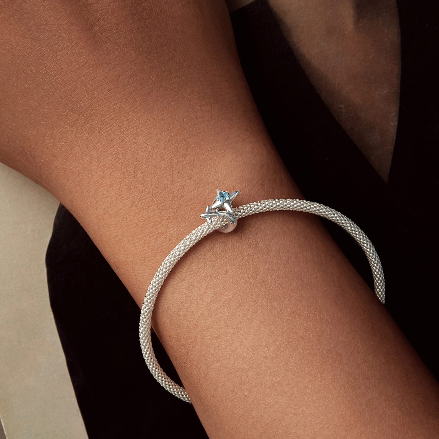 Charm de plata Avión pequeño