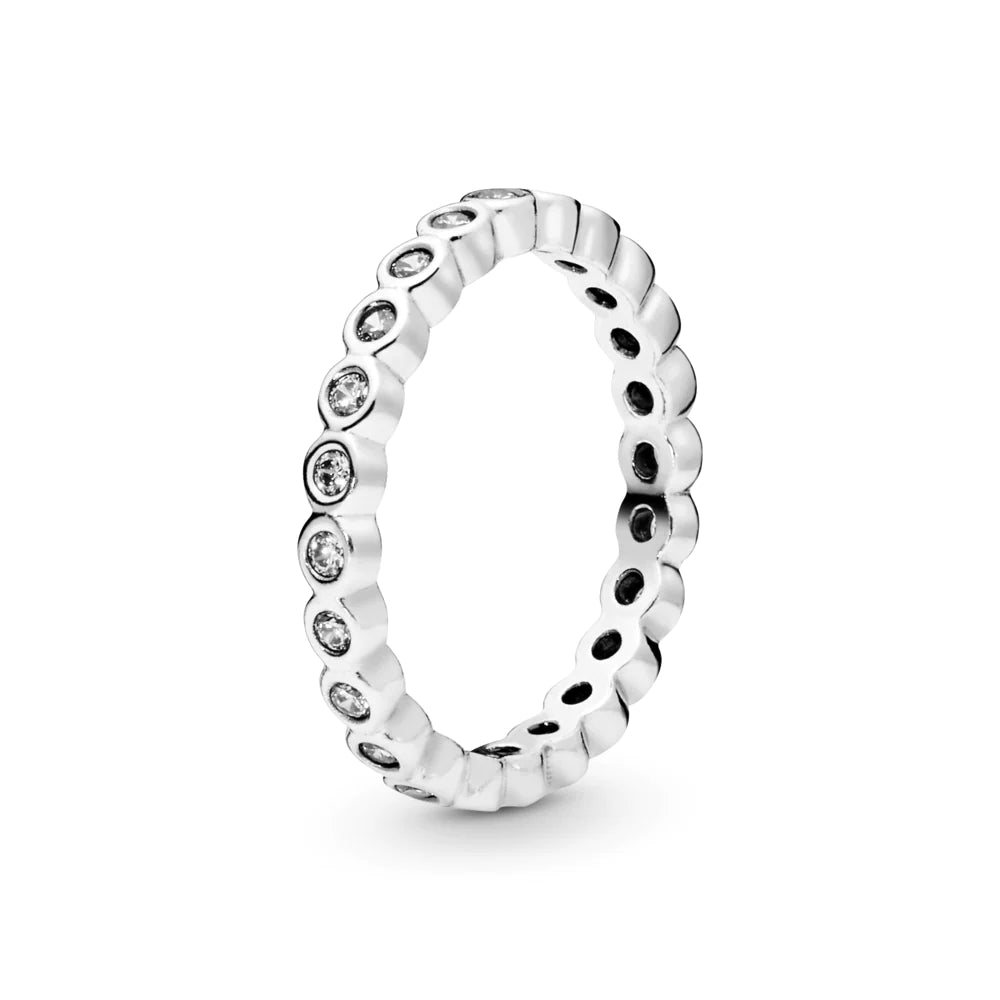 Anillo en plata Pequeña Brillante Seduccion