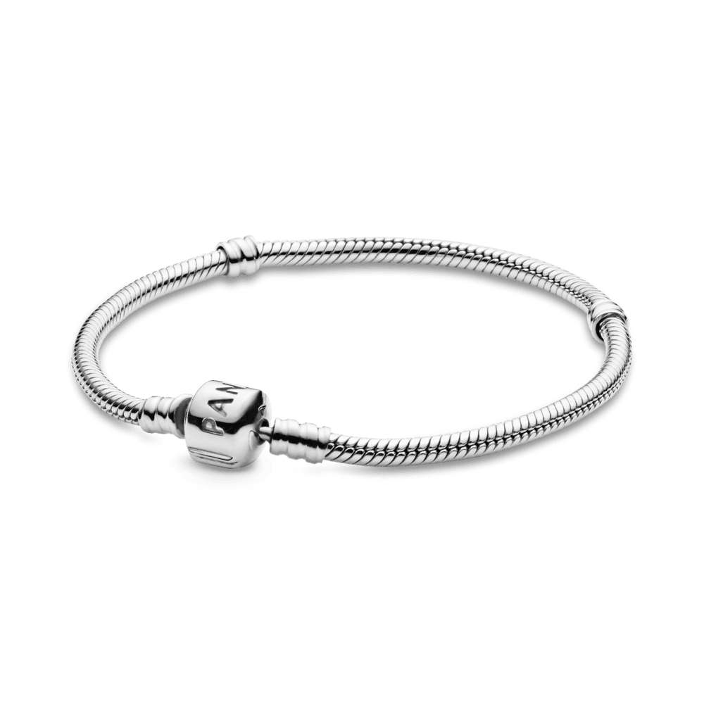 Pulsera cadena de serpiente con cierre Pandora Moments