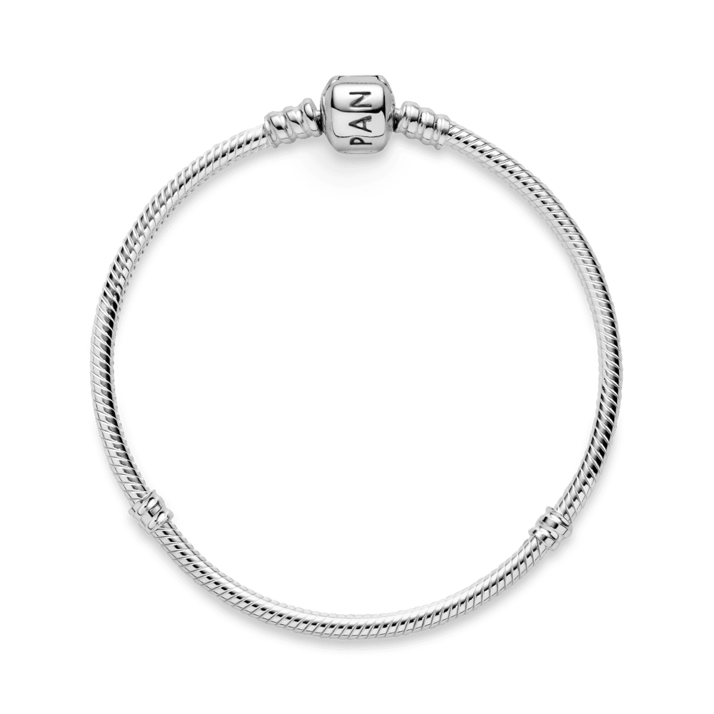 Pulsera cadena de serpiente con cierre Pandora Moments