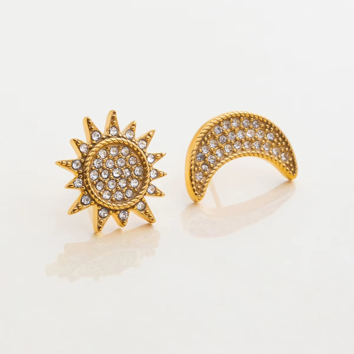 Aretes Sol y Luna