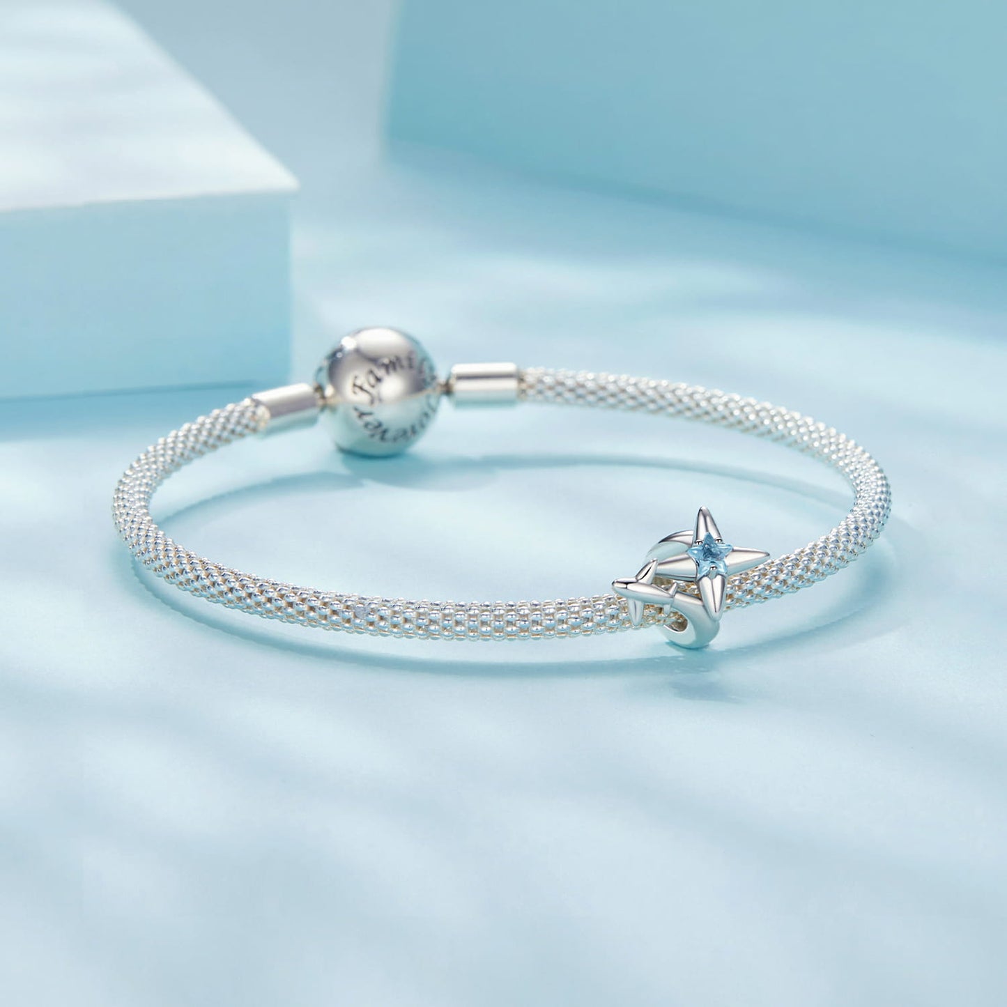 Charm de plata Avión pequeño
