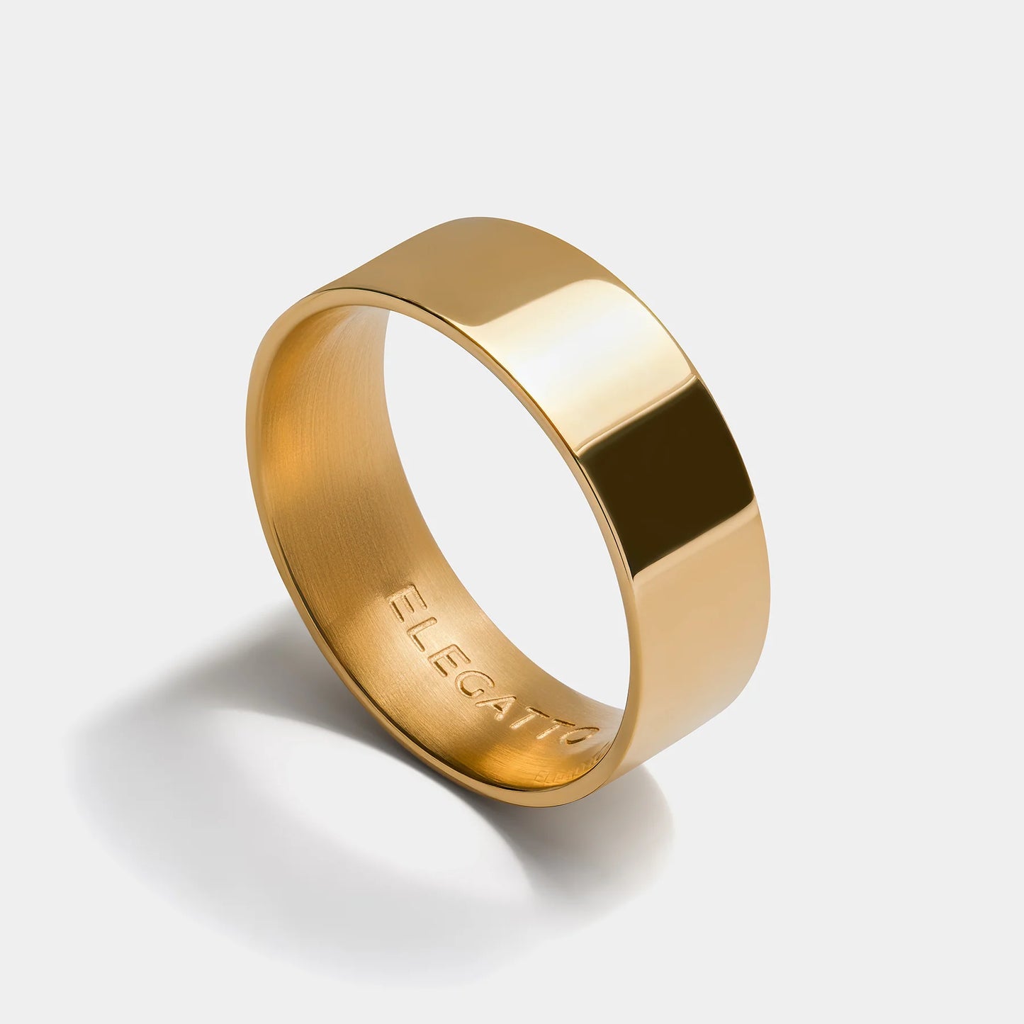 Anillo ELEGATTO Traditional Band Plateado