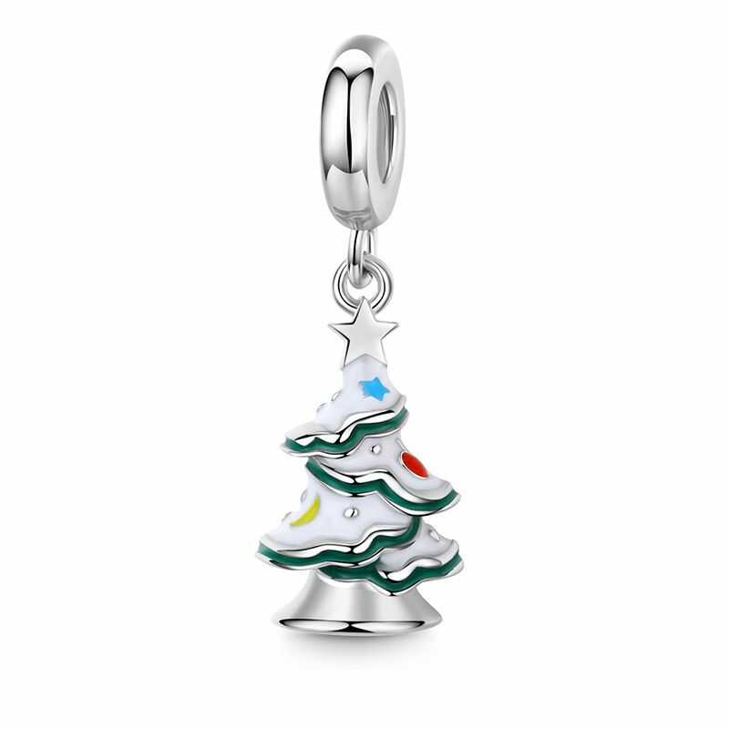 Charm Gnoce Árbol de Navidad con nieve