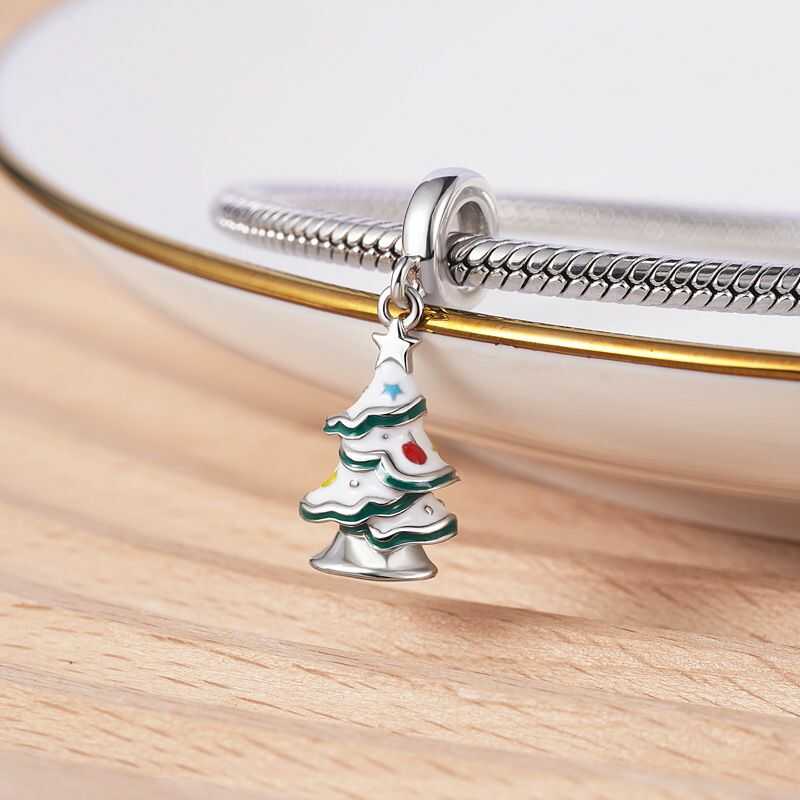 Charm Gnoce Árbol de Navidad con nieve