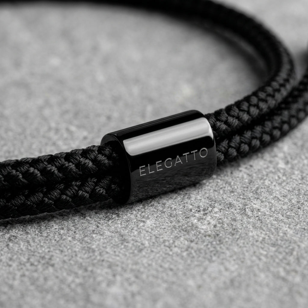 Pulsera Elegatto Marinero All Black