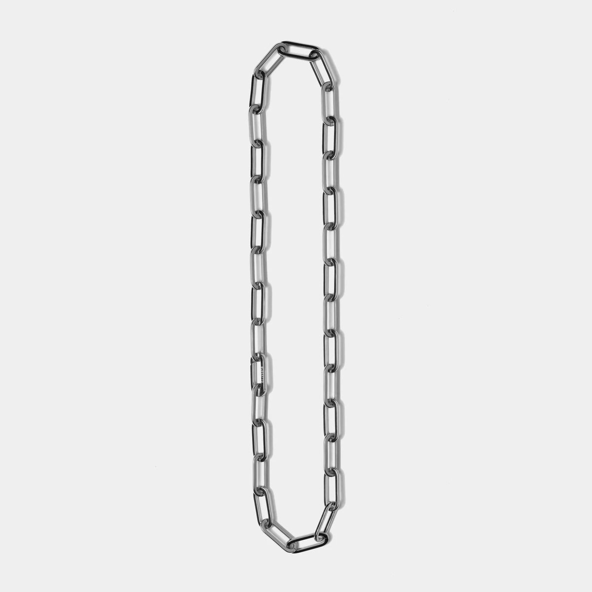 Collar Elegatto Tipo Clip en Acero Enchapado en Plata
